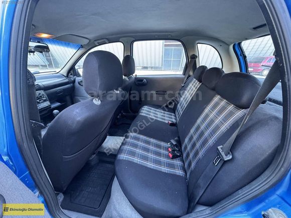 2000 MODEL OPEL CORSA 1.2 16V TERTEMİZ