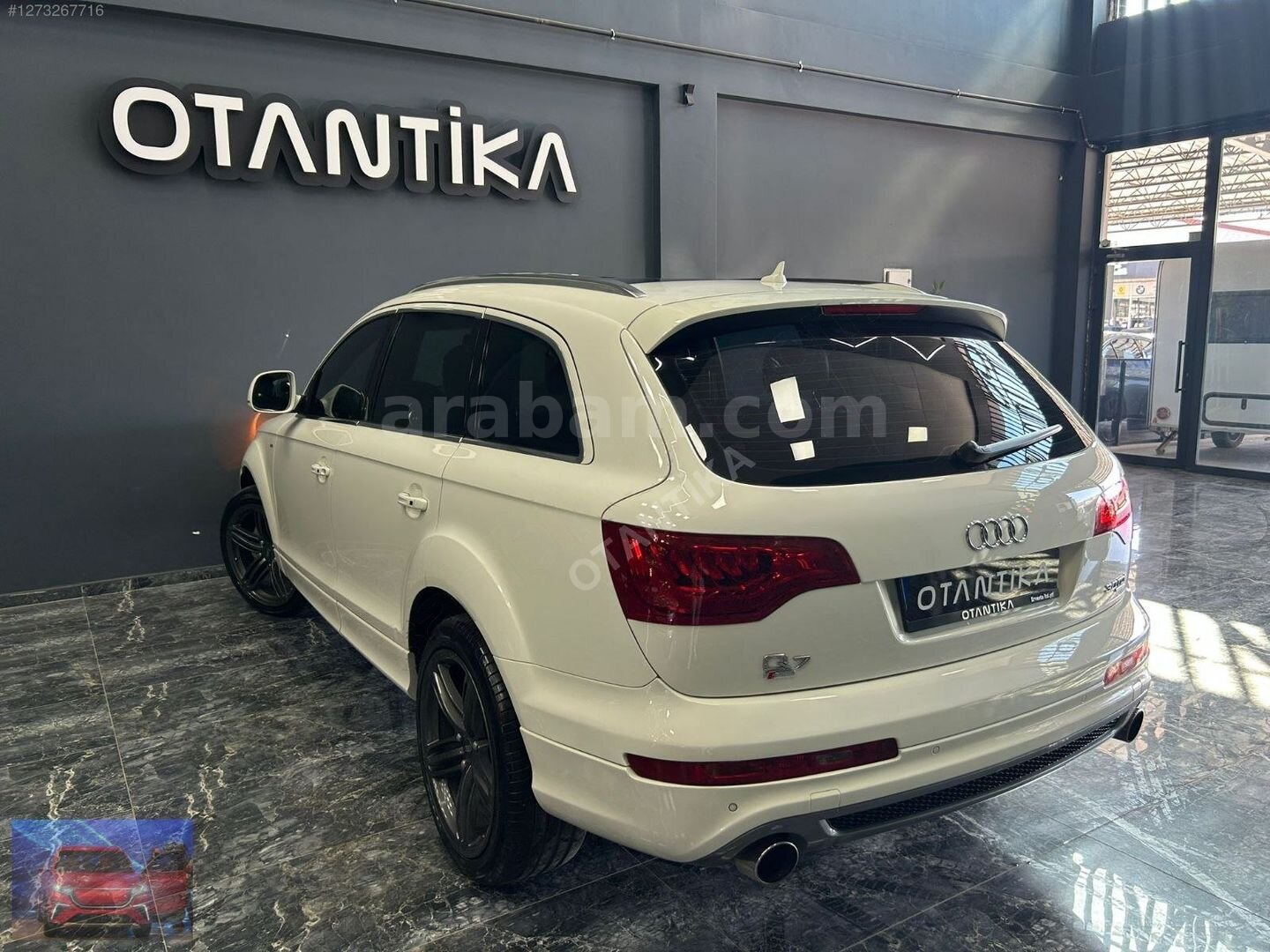 Galeriden Audi Q7 3.0 TDI Quattro 2009 Model Sivas 275.000 km Beyaz 7