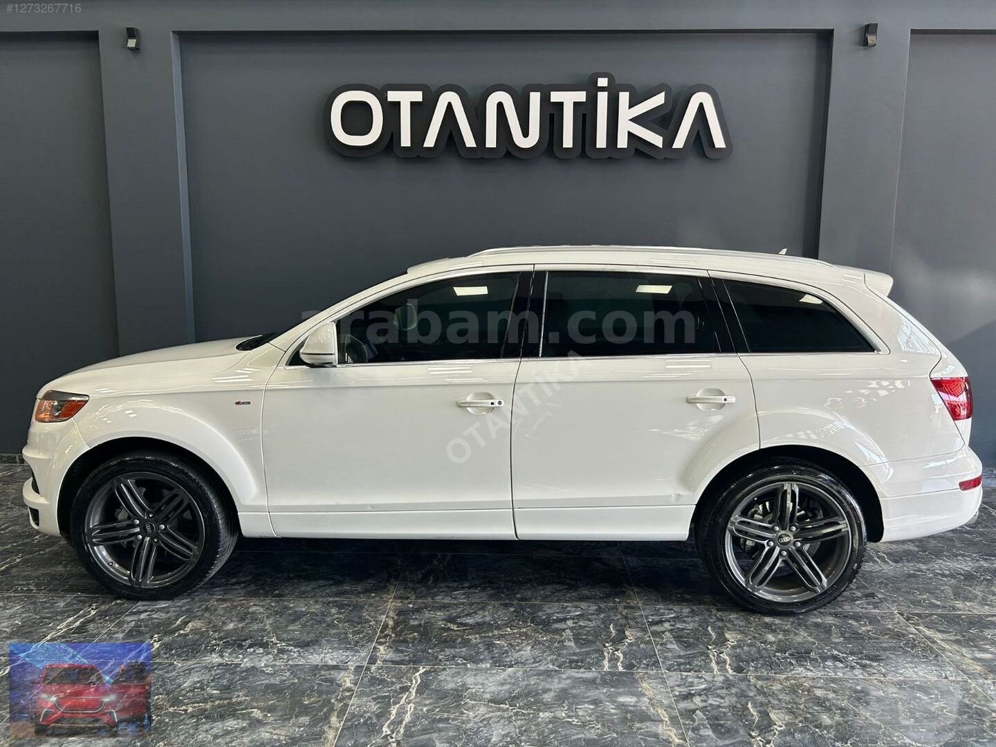 Galeriden Audi Q7 3.0 TDI Quattro 2009 Model Sivas 275.000 km Beyaz 5