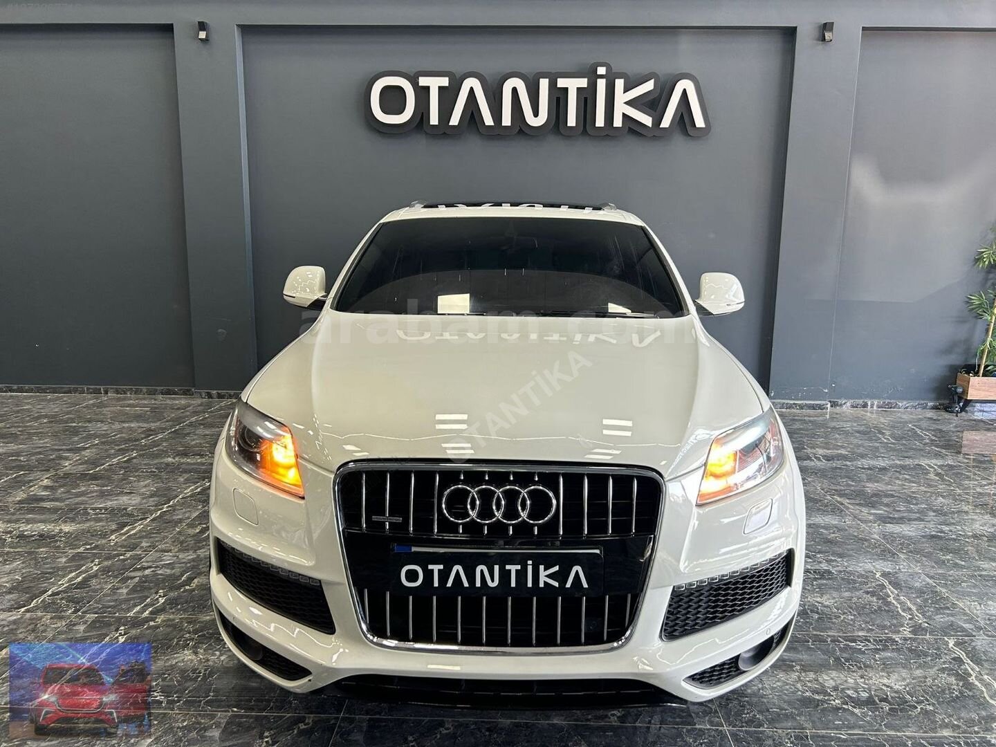 Galeriden Audi Q7 3.0 TDI Quattro 2009 Model Sivas 275.000 km Beyaz 1