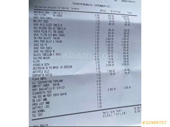 BAKIMLI Harika otomatik 4x4 RAV4