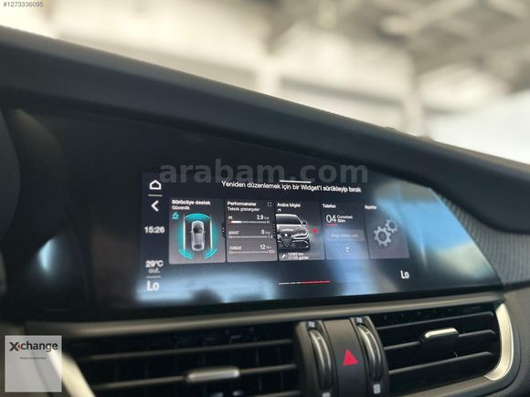 BAKIRCILAR'DAN ALFA ROMEO GİULİA QUADRİFOGLİO VERDE 2.9