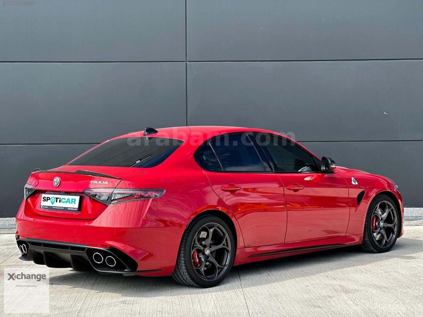 Galeriden Alfa Romeo Giulia Quadrifoglio 2.9 2023 Model Muğla 14.800 km Kırmızı 4
