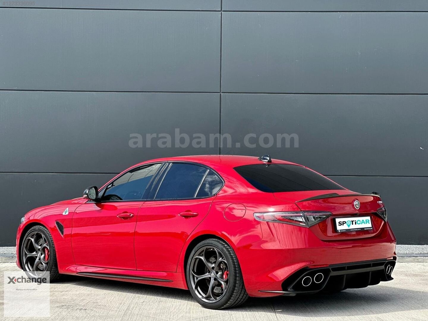 Galeriden Alfa Romeo Giulia Quadrifoglio 2.9 2023 Model Muğla 14.800 km Kırmızı 6