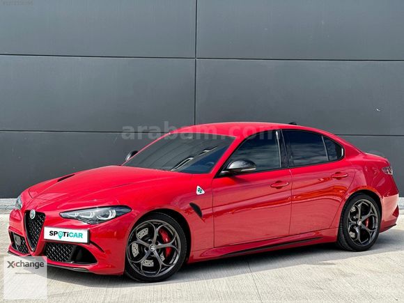 BAKIRCILAR'DAN ALFA ROMEO GİULİA QUADRİFOGLİO VERDE 2.9