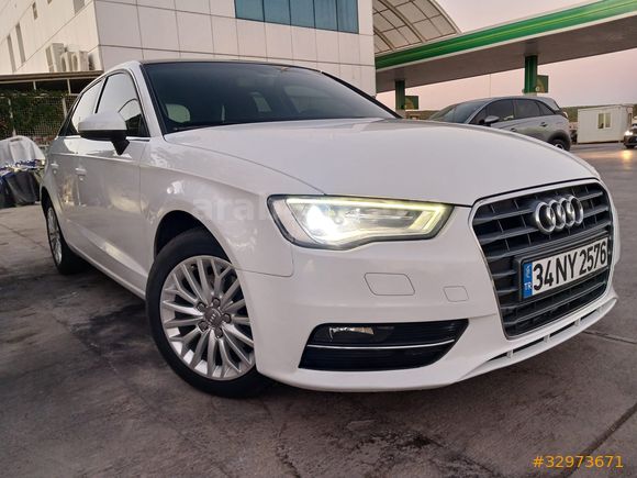 Audi A3 Sportback 1.6 TDI otomatik. Ambiente 2016 Model 187000 km. Açılır cam tavanlı