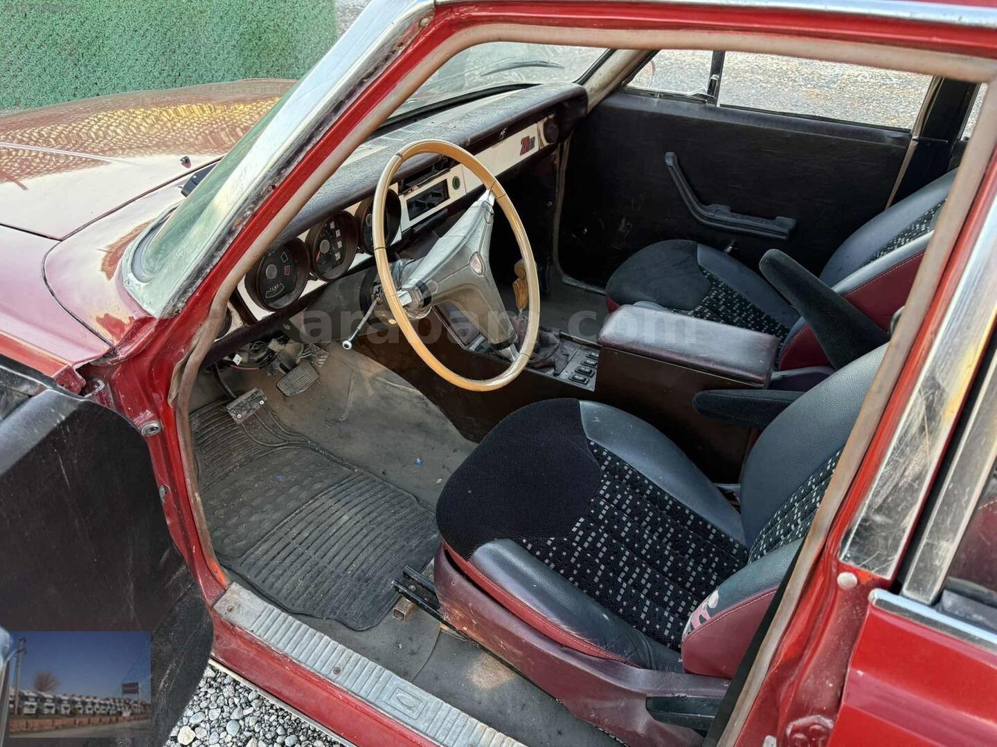 Galeriden Ford Taunus 1.6 GXL 1970 Model Gaziantep 130.000 km Kırmızı 3