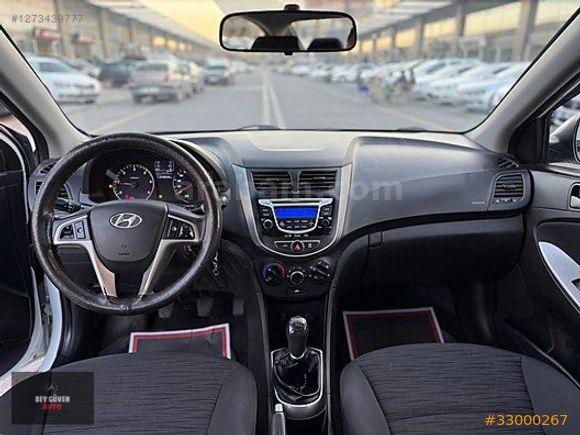BEYGÜVEN AUTO 2014 MODEL 1.6CRDI ACCENT BLUE
