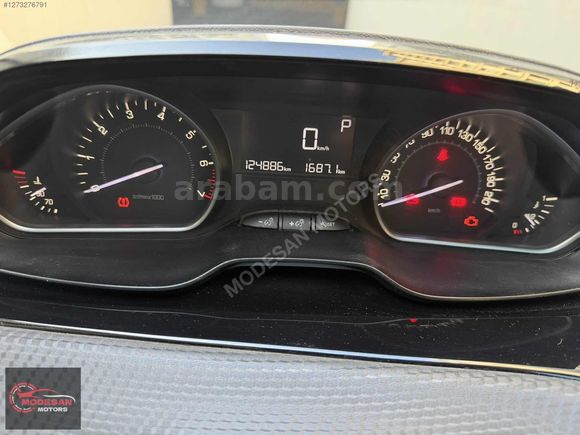 PEUGEOUT 208 EAT6 TAM OTOMATİK VİTES 110 hp OTOMATİK PARK