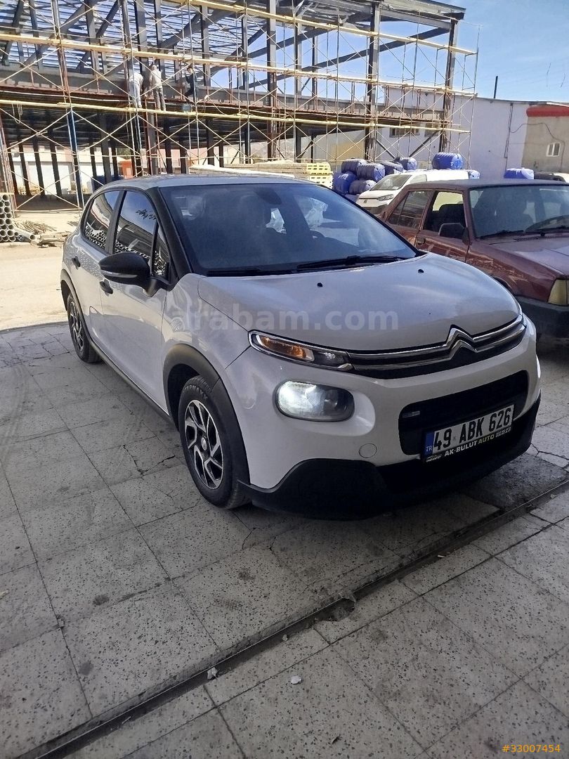 Sahibinden Citroen C3 PureTech Feel 2017 Model Muş km
