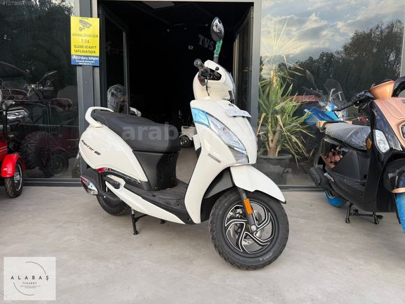 ALABAŞ MOTOR TVS JUPİTER 125 EURO 5+ ÇANTA RUHSATA İŞLİ 2025
