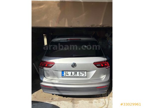 ilk Sahibinden cam tavanlı Volkswagen Tiguan 2018 çıkışlı kapalı garaj aracı. 