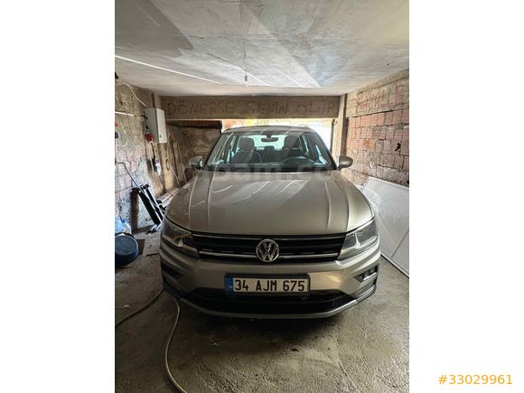 ilk Sahibinden cam tavanlı Volkswagen Tiguan 2018 çıkışlı kapalı garaj aracı. 
