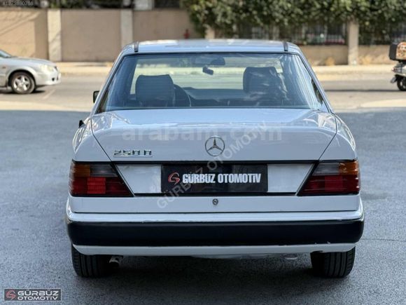 MERCEDES BENZ 250 D 1986 MODEL SUNROFF MASRAFSIZ