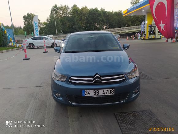Sahibinden Citroen C-Elysee 1.6 HDi Exclusive 2014 Model Ekonomik Aile Aracı