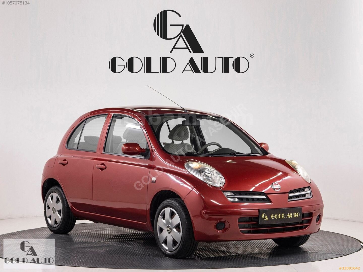 Galeriden Nissan Micra 1.2 Passion 2007 Model İstanbul 33.000 km Kırmızı 1