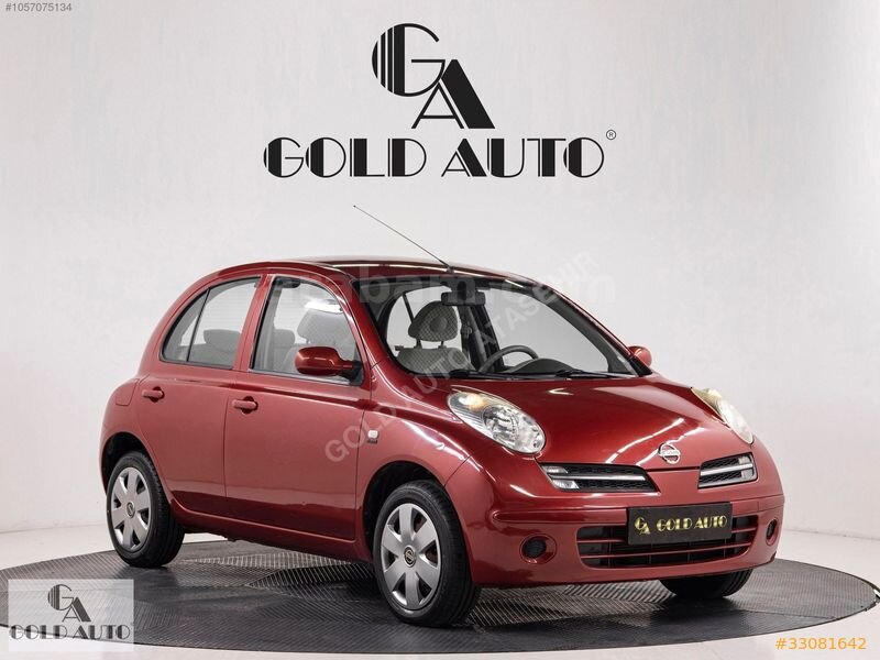 Galeriden Nissan Micra 1.2 Passion 2007 Model İstanbul 33.000 km Kırmızı