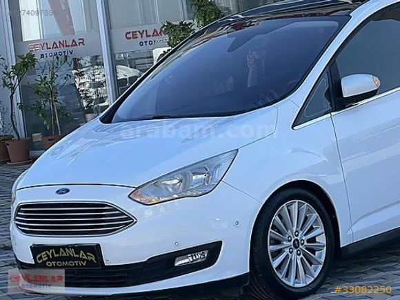 2017 C-MAX 1.5TDCI TİTANİUM OTOMTK VTS/CAM TAVAN/ELEKTRKLİ BAGAJ