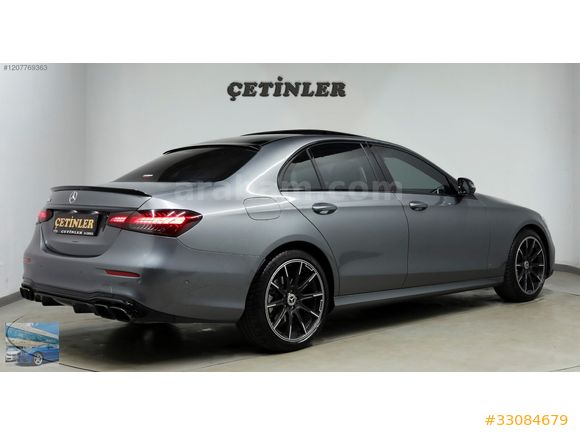 ÇETİNLER'DEN 2022 MODEL MERCEDES E 200 D AMG BAYİ