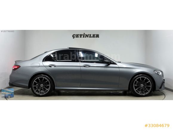 ÇETİNLER'DEN 2022 MODEL MERCEDES E 200 D AMG BAYİ