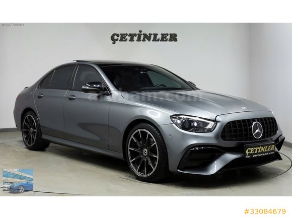 ÇETİNLER'DEN 2022 MODEL MERCEDES E 200 D AMG BAYİ