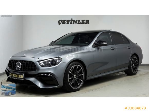 ÇETİNLER'DEN 2022 MODEL MERCEDES E 200 D AMG BAYİ