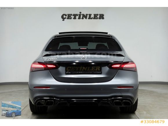 ÇETİNLER'DEN 2022 MODEL MERCEDES E 200 D AMG BAYİ