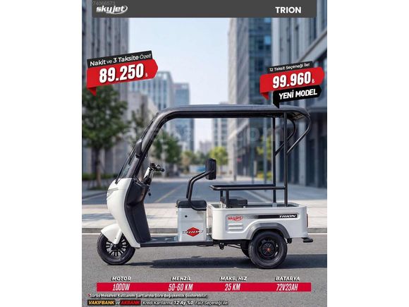 EKERden/SKYJET TRION/NAKİTE ÖZEL 89250 TL/HEMEN TESLİM