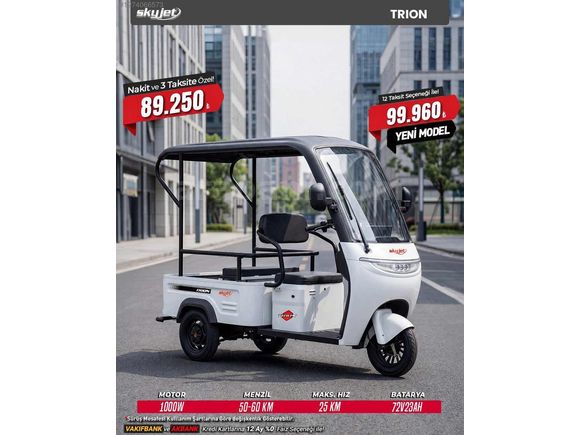 EKERden/SKYJET TRION/NAKİTE ÖZEL 89250 TL/HEMEN TESLİM