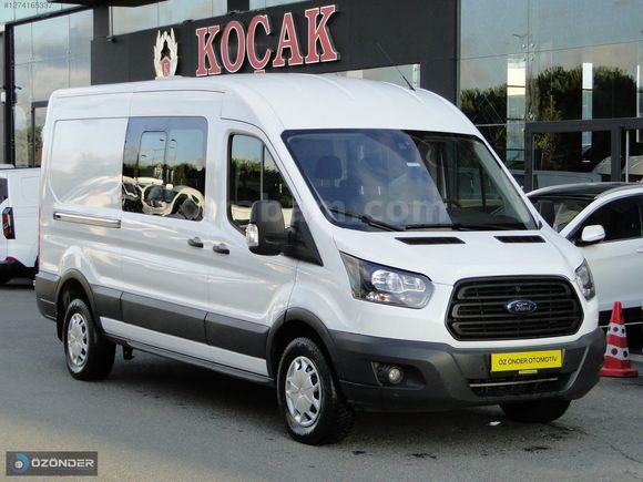 ÖZ ÖNDER'DEN 2018 TRANSİT 350L KOMBİVAN 5+1 ARKA ÇEKER %20 KDV