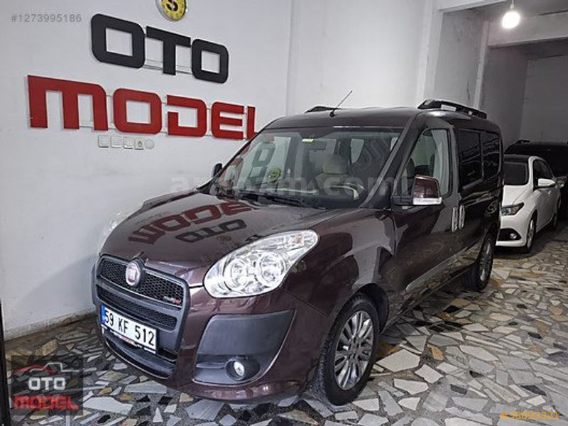 FİAT DOBLO COMBİ 1.6 MULTİJET PREMİO 2012 MODEL TEKİRDAĞ 130.000 KM BORDO 