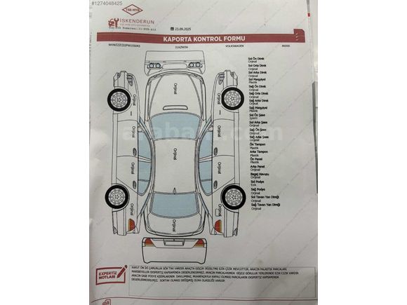 2023 GOLF LANSMAN ÇOK TEMİZ