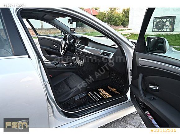 FSM AUTO'dan 2007 BMW 5.20D E60 OTOMATİK SUNROOF