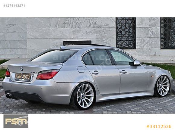 FSM AUTO'dan 2007 BMW 5.20D E60 OTOMATİK SUNROOF