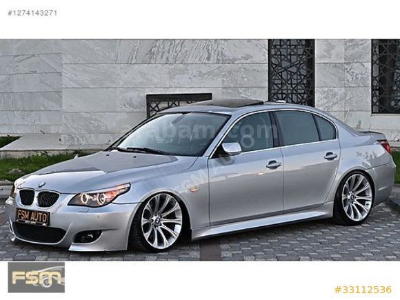 FSM AUTO'dan 2007 BMW 5.20D E60 OTOMATİK SUNROOF