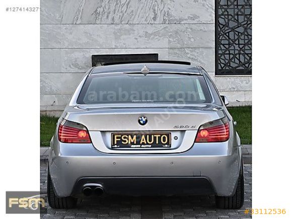FSM AUTO'dan 2007 BMW 5.20D E60 OTOMATİK SUNROOF