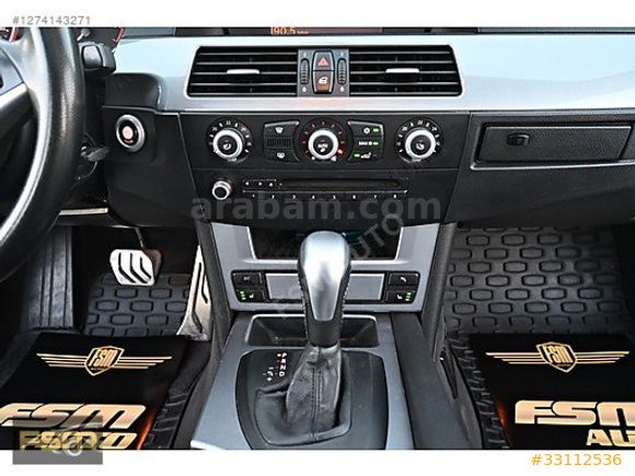 FSM AUTO'dan 2007 BMW 5.20D E60 OTOMATİK SUNROOF