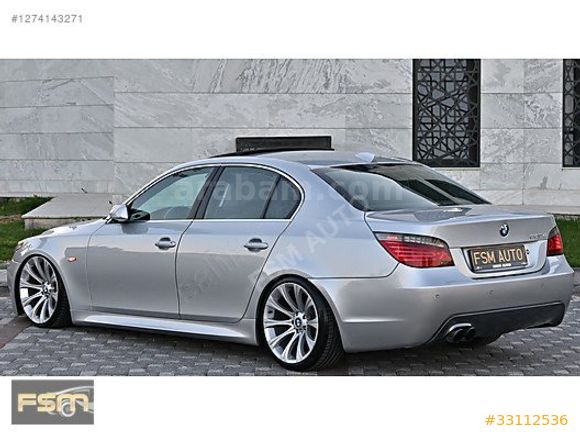 FSM AUTO'dan 2007 BMW 5.20D E60 OTOMATİK SUNROOF