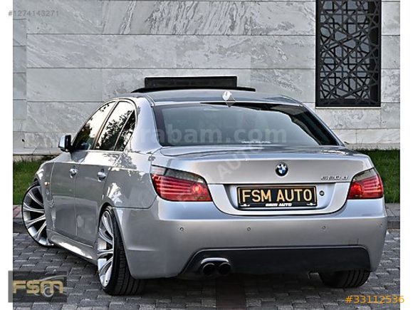 FSM AUTO'dan 2007 BMW 5.20D E60 OTOMATİK SUNROOF