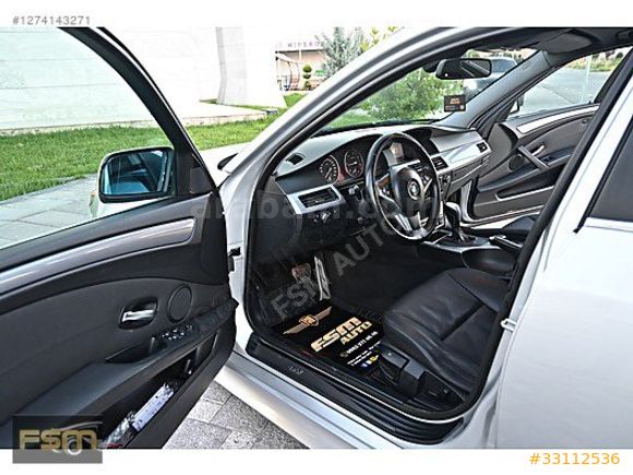 FSM AUTO'dan 2007 BMW 5.20D E60 OTOMATİK SUNROOF