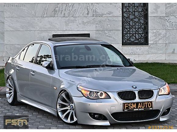 FSM AUTO'dan 2007 BMW 5.20D E60 OTOMATİK SUNROOF