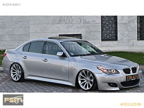 FSM AUTO'dan 2007 BMW 5.20D E60 OTOMATİK SUNROOF