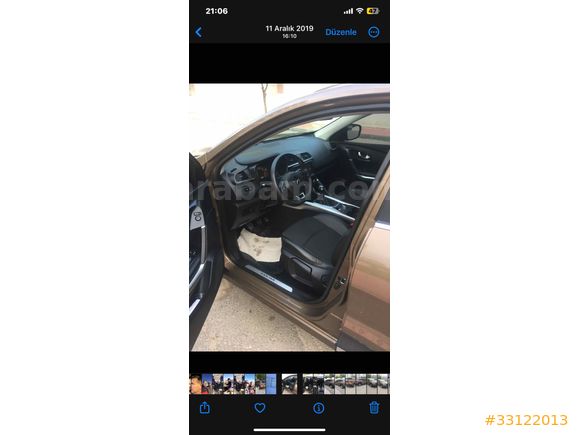 Sahibinden Renault Kadjar 1.6 dCi Icon 2017 Model Mersin