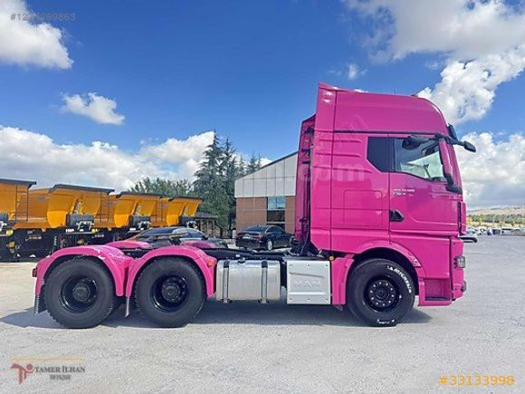 TAMER İLHAN TIR PAZARINDAN 2023 MAN TGX 33.580 ÇİFTÇEKER RET/AC
