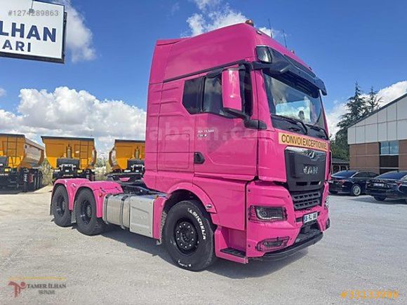 TAMER İLHAN TIR PAZARINDAN 2023 MAN TGX 33.580 ÇİFTÇEKER RET/AC