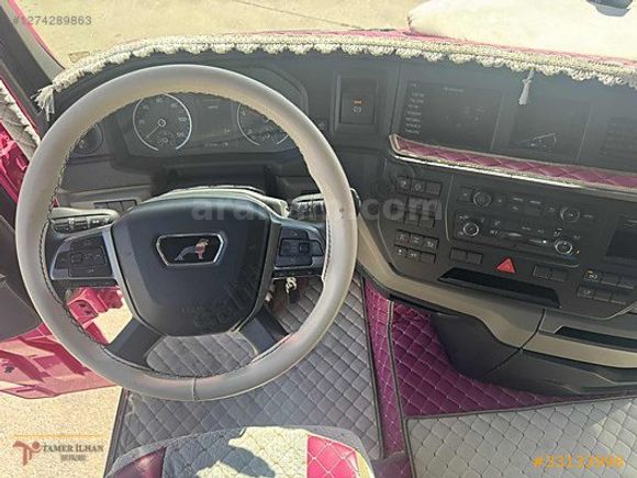 TAMER İLHAN TIR PAZARINDAN 2023 MAN TGX 33.580 ÇİFTÇEKER RET/AC