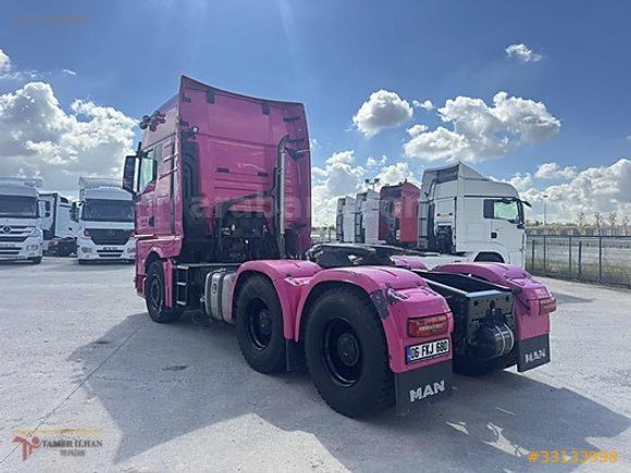 TAMER İLHAN TIR PAZARINDAN 2023 MAN TGX 33.580 ÇİFTÇEKER RET/AC