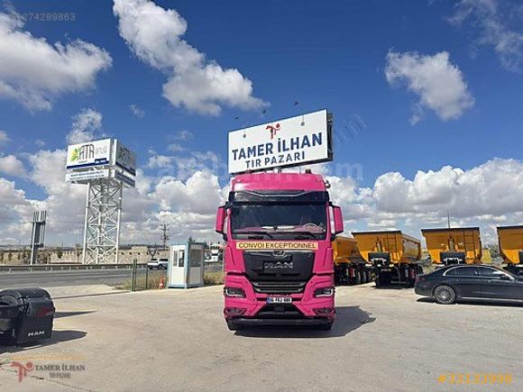 TAMER İLHAN TIR PAZARINDAN 2023 MAN TGX 33.580 ÇİFTÇEKER RET/AC