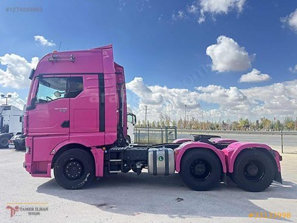 TAMER İLHAN TIR PAZARINDAN 2023 MAN TGX 33.580 ÇİFTÇEKER RET/AC