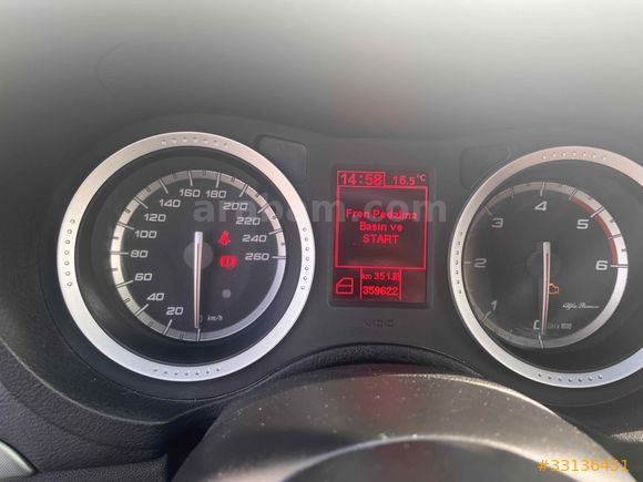 Sahibinden Alfa Romeo 159 1.9 JTD Distinctive Plus 2009 Model 